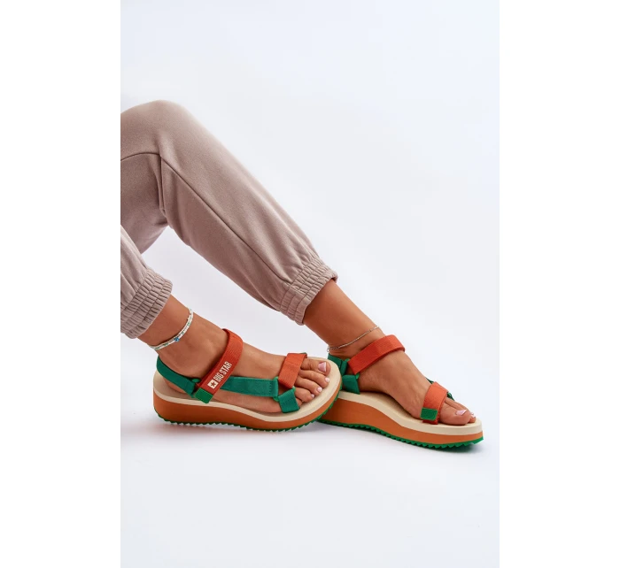 Dámské sandály na platformě a Big Star model 21652819 - Big Star Shoes