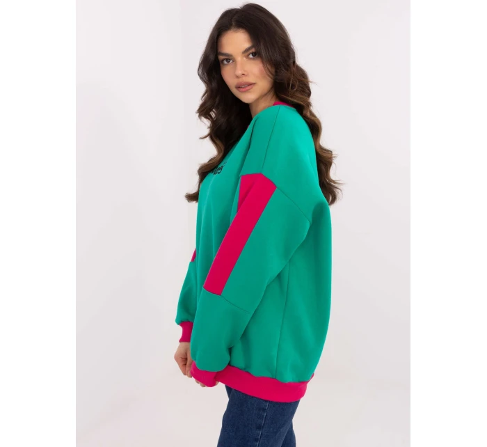 Mikina EM BL 983.10X tyrkysová Mikina EM BL 983.10X tyrkysová