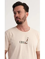 Pánské pyžamo šortky Coffee Pánské pyžamo šortky Coffee