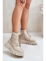 Topánky so širokou podrážkou model 202820 Vykročte štýlovo