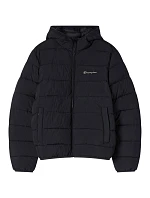 Pánská bunda s kapucí černá model 21813684 KK001 pánské - CHAMPION