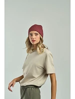 Pletená čepice "" burgundy melange model 22479582 - Atlantis Headwear Pletená čepice "" burgundy melange model 22479582 - Atlantis Headwear