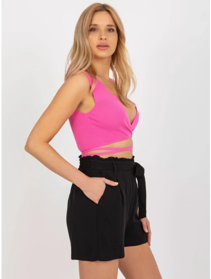 Šortky D73760R62159KA čierna