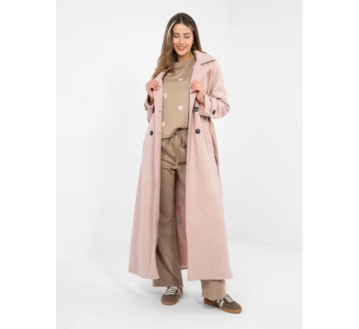 Kabát IT EN 97035.17 tmavoružový