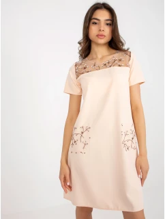 LK SK šaty 506790.45 svetlá broskyňová