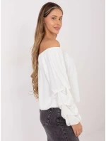 Bluzka MI BZ model 21786391 ecru - FPrice Bluzka MI BZ model 21786391 ecru - FPrice