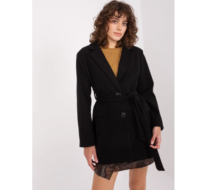 Płaszcz TW PL BI model 19011940 czarny - FPrice