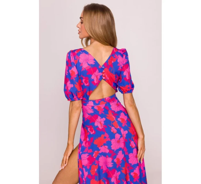 model 21136092 Maxi šaty s otevřenými zády model 2 - Moe model 21136092 Maxi šaty s otevřenými zády model 2 - Moe