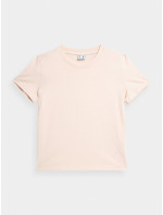 Dámske tričko z organickej bavlny 4FWAW23TTSHF1169-12S ecru - 4F