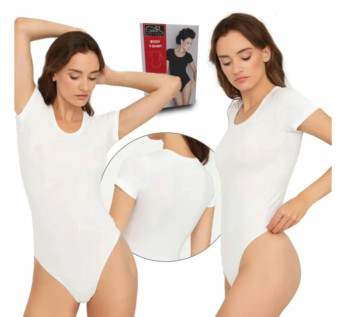 Dámské body Tshirt model 18632275 Bílá - Gatta Dámské body Tshirt model 18632275 Bílá - Gatta