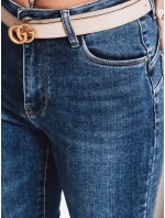 Dámske modré push up džínsy FashionStreet UY2797