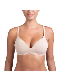Dámska podprsenka s kosticami DAILY MICRO WIREFREE - BELLINDA - nude
