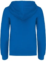 K 453 Dětská kontrastní mikina s kapucí model 22509493 light royal blue/white - Kariban