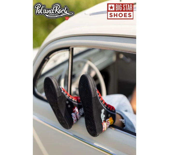 Trampki damskie - 30. Pol 'and'Rock x Big Star OO274A701 Trampki damskie - 30. Pol 'and'Rock x Big Star OO274A701
