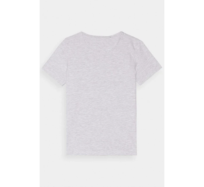 Dámské Hladké Tričko S model 21668549 Šedé - 4F