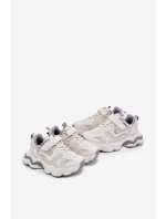 Dětské Tenisky Na Silné Podešvi Bílé model 21692427 - Boto Dětské Tenisky Na Silné Podešvi Bílé model 21692427 - Boto