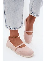 Športové balerínky s remienkom Pink Charmy