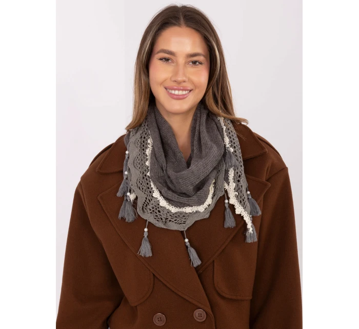 Chustka AT CH ENEC model 21488796 ciemny szary - FPrice