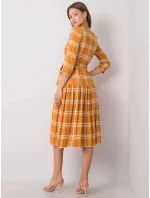 Dámské šaty model 18909747 tmavě žlutá Lakerta - FPrice