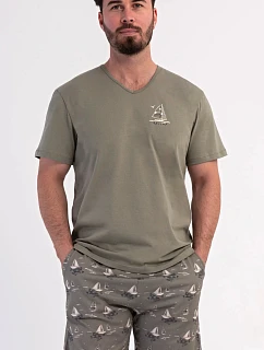 Pánské pyžamo šortky model 22405375 - Vienetta MAN