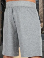 Pánske sivé teplákové šortky Dstreet SX2485