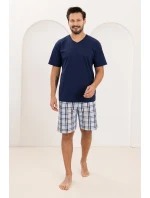 Pyžamo Regina 505 cr/r M-XL pánske Pyžamo Regina 505 cr/r M-XL pánske