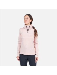 Rossignol W Resort 1/2 Zip T-shirt pink
