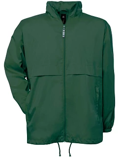 B&C Air Polstrovaná vetrovka 01.0801 fľašovo zelená