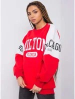 Bluza DS BL model 19344698 czerwony - FPrice Bluza DS BL model 19344698 czerwony - FPrice