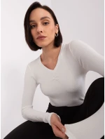 Bluzka RV BZ model 19040759 ecru - FPrice Bluzka RV BZ model 19040759 ecru - FPrice