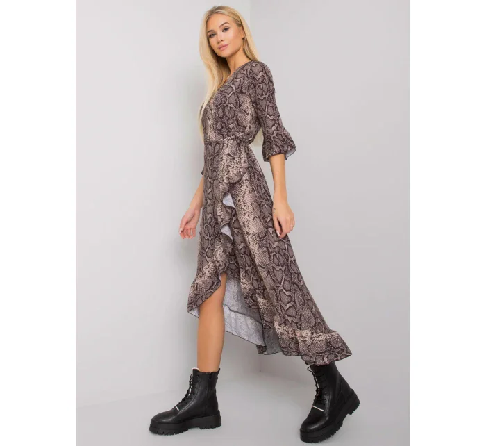 Šaty TW SK BI  černá a béžová model 16216099 - FPrice