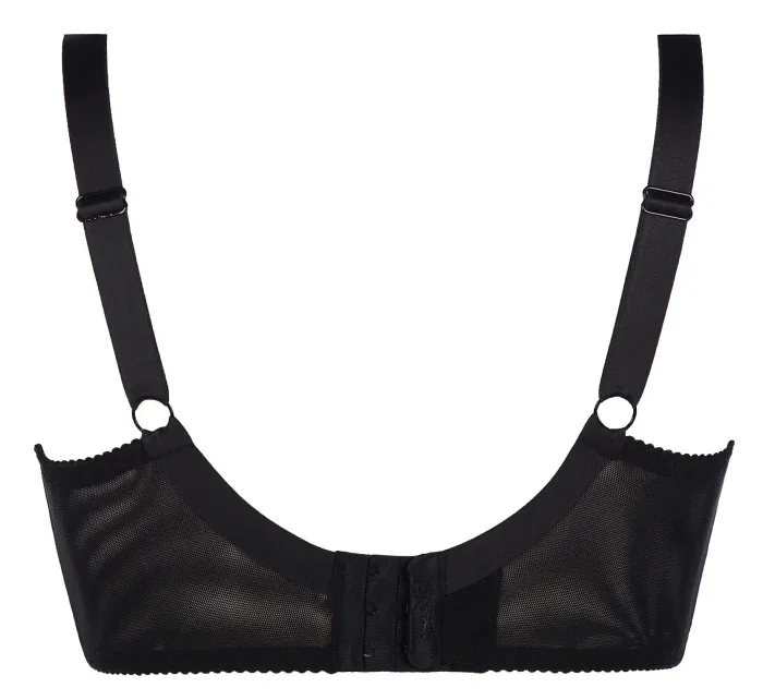 Podprsenka Plus Size V-8751 čierna - Axami