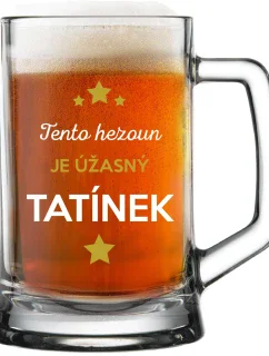 TENTO HEZOUN JE ÚŽASNÝ TATKO - pivný pohár 0,5 l