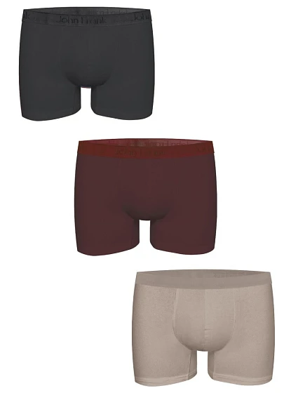Pánske boxerky John Frank JF3BMODNA07 3 PACK