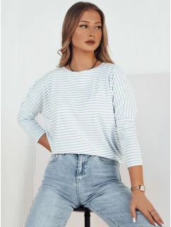 Dámska pruhovaná blúzka APRICALE white FashionStreet RY2371