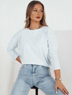 Dámská pruhovaná halenka bílá Dstreet model 21972932 - FashionStreet