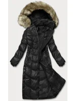 Dámska ľahká čierna dlhá bunda (H-203) Dámska ľahká čierna dlhá bunda (H-203)