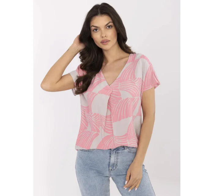 Blúzka D73771M11171D ružová Blúzka D73771M11171D ružová