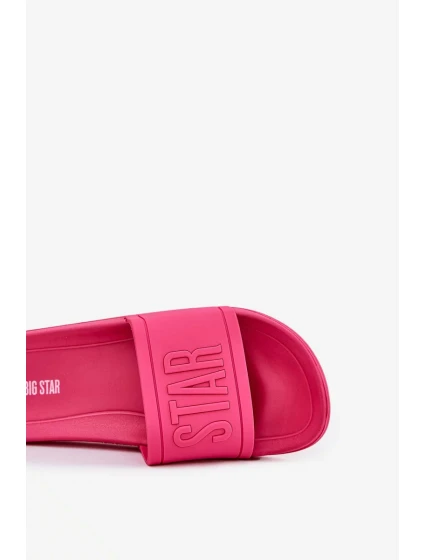 Dámské módní pantofle Big Star růžové Dámské módní pantofle Big Star růžové