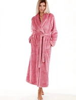 Dámsky župan LILLY extra so šálovým golierom 2120 3352 staroružový - Vestis