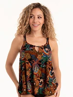 Horná časť plaviek Tankini Mabel 8855-1 safari – RosaFaia