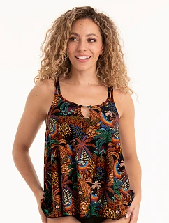 Horní díl plavek Tankini Mabel 8855-1 safari - RosaFaia