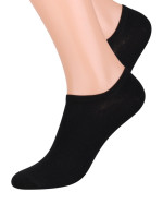 Hladké dámske bavlnené ponožky 007