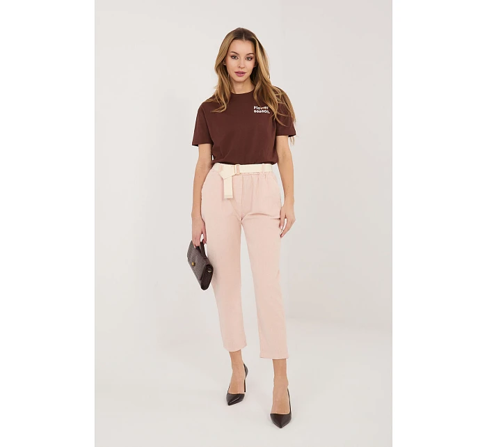 Šnúrové nohavice model 226479 Taliansko Moda