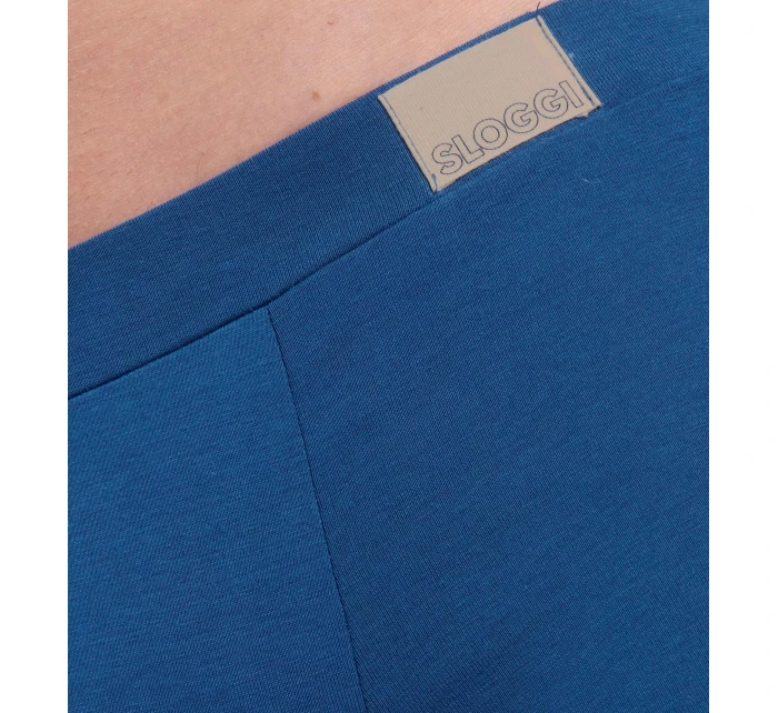 Pánske boxerky GO Natural Hipster C2P - BLUE - modré M008 - SLOGGI