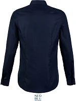 NEOBLU Blaise Women Mikrovláknová blúzka s dlhými rukávmi 24.3183 night blue NEOBLU Blaise Women Mikrovláknová blúzka s dlhými rukávmi 24.3183 night blue