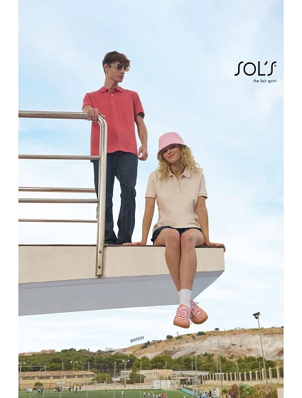 SOL'S Pacific Women Dámské piqué polo z těžké bavlny model 22449419 denim