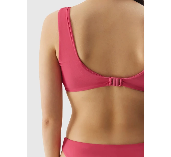 Dámsky vrchný diel plaviek 4F - ružový