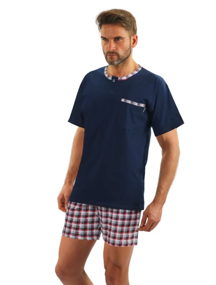 Pánské pyžamo s krátkými rukávy model 14803306 - Sesto Senso