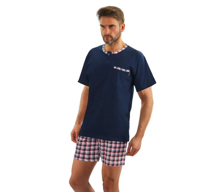 Pánské pyžamo s krátkými rukávy model 14803306 - Sesto Senso